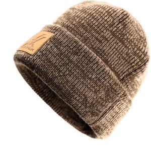 Woox Czapka unisex Vortex Northern Pass Beanie brązowa (186-542) 2