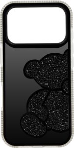 Toptel Etui do iPhone 17 - Teddy Bear Case czarne 2