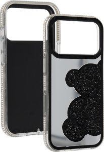 Toptel Etui do iPhone 17 - Teddy Bear Case czarne 4