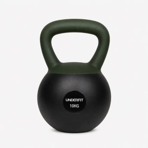 Kettlebell UNDERFIT Kettlebells Soft 10 kg - Tactical Green 11