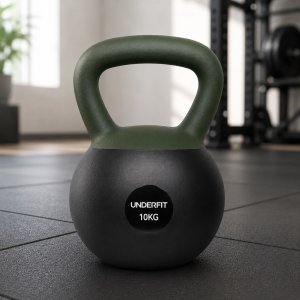 Kettlebell UNDERFIT Kettlebells Soft 10 kg - Tactical Green 13