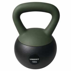 Kettlebell UNDERFIT Kettlebells Soft 10 kg - Tactical Green 2