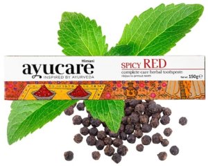 Ceren Himani Ayucare Pasta do zębów Spicy Red 150g 2