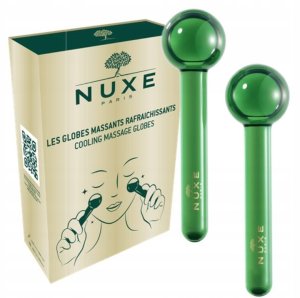 Nuxe , Ice Globes, Green, Cooling, Face Massage Globe For Women 2