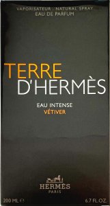 Hermès Hermes, Terre d`Hermes Intense Vetiver, Eau De Parfum, For Men, 200 ml For Men 2