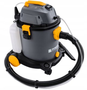 Odkurzacz przemysłowy Powermat 20L 2000W do kurzu wody tapicerki 4 końcówki 2 rury 3L 12