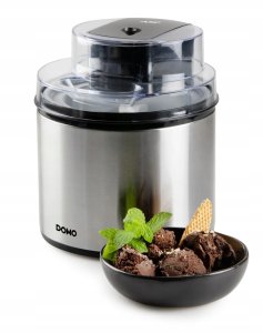Maszynka do lodów Domo Maszynka do lodów GelaTwist 2L, stal nierdzewna (DO9302I) 8