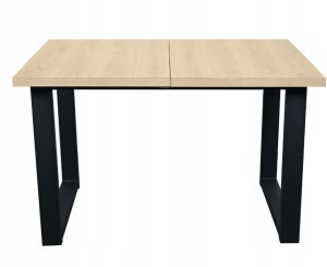 Kontrasto Stół rozkładany Artur 120-160x80 cm jasny dąb prostokątny do jadalni i salonu 2