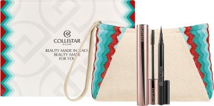 Collistar Set (Infinito Mascara Extra Black + Infinito Eye Marker 01 Black + Pouch) 2