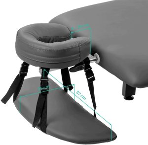 Activeshop Stół rehabilitacyjny do masażu i fizjoterapii elektryczny Balance Eso 1 Szary 4
