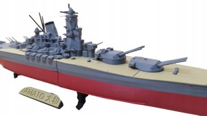 Galopi Model Pancernik IJN Yamato High Detail 3