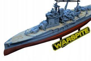 Polesie Model Pancernik HMS Warspite 1942 Skala 1:625 3