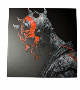 Galopi Obraz Darth Maul Hueforge Star Wars 20x40cm 2