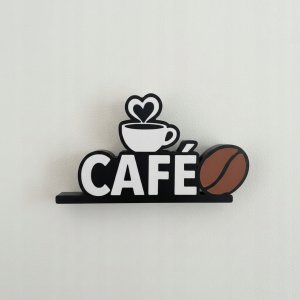 Galopi Dekoracyjna tabliczka kawa Coffee Lover 24cm stojąca 2