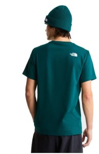 The North Face Koszulka M Evolution Box Half Dome Regular Tee męska : Kolor - Morski, Rozmiar - S 2