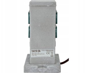 Yato Gniazdo ogrodowe słupek kamienny IP44 4*230V (YT-81273) 2