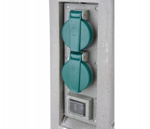 Yato Gniazdo ogrodowe słupek kamienny IP44 4*230V (YT-81273) 3