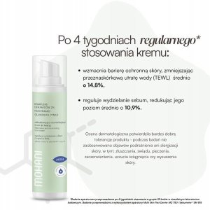 Veoli Botanica MOHANI_Odbudowująco-normalizujący krem do twarzy z kompleksem ceramidów 2%, niacynamidem i glukonianem cynku 50ml (5902802723574) 2