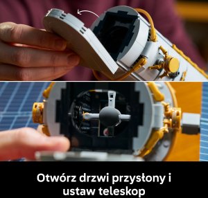 LEGO Icons Kosmiczny Teleskop Hubble’a (11382) 7