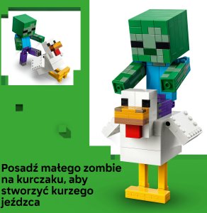 LEGO Minecraft Kurzy jeździec (21582) 3
