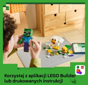 LEGO Minecraft Kurzy jeździec (21582) 6