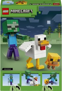LEGO Minecraft Kurzy jeździec (21582) 10
