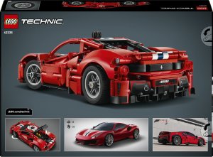 LEGO Technic Samochód Ferrari 488 Pista (42235) 10