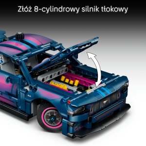 LEGO Technic Warsztat tuningowy: samochód Ford Mustang GT (42236) 4