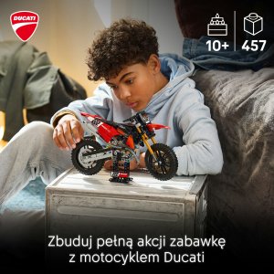LEGO Technic Motocykl Ducati Desmo450 MX Factory (42238) 2