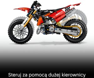 LEGO Technic Motocykl Ducati Desmo450 MX Factory (42238) 3