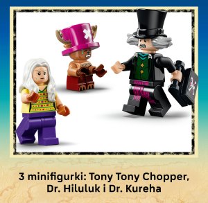 LEGO One Piece Kryjówka doktora Hiluluka (75641) 5