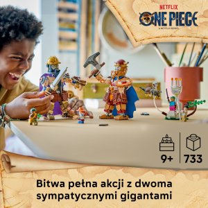 LEGO One Piece Dorry kontra Brogy — Giganci z Little Garden (75644) 2