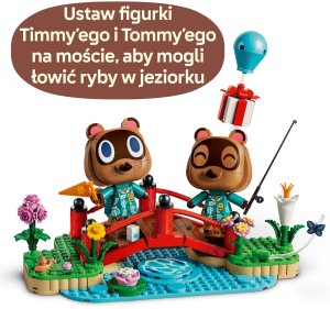 LEGO Animal Crossing Timmy i Tommy na spacerze (77059) 3