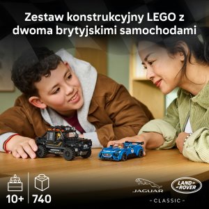 LEGO Speed champions Jaguar Project 7 i Land Rover Defender (77264) 2