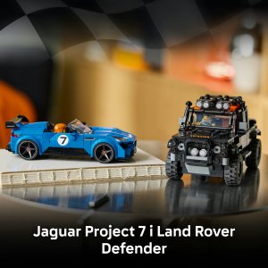 LEGO Speed champions Jaguar Project 7 i Land Rover Defender (77264) 3
