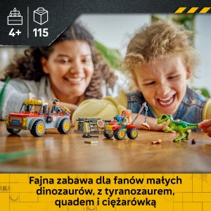 LEGO Jurassic World Ciężarówka do transportu młodego tyranozaura (77978) 2