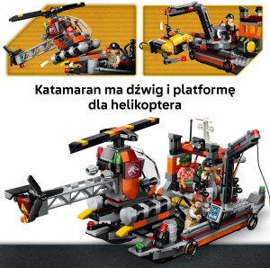 LEGO Jurassic World Atak mozazaura na łódź (77983) 3