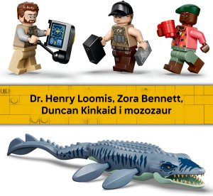 LEGO Jurassic World Atak mozazaura na łódź (77983) 5