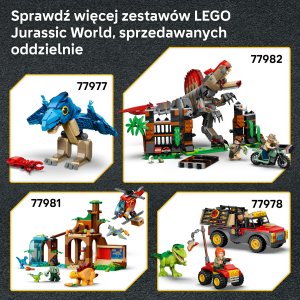 LEGO Jurassic World Atak mozazaura na łódź (77983) 7