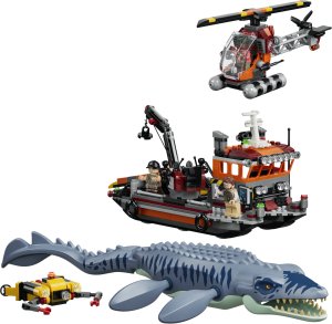 LEGO Jurassic World Atak mozazaura na łódź (77983) 8