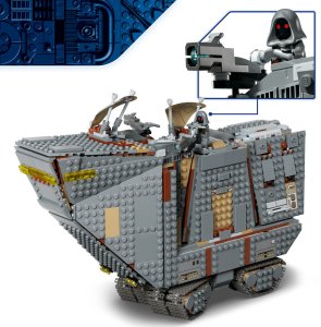 LEGO Star Wars Piaskoczołg wędrownych Jawów i bagnorożec (75453) 5
