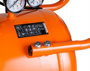 Sprężarka Neo Kompresor bezolejowy 50 l (12K022-1) 3