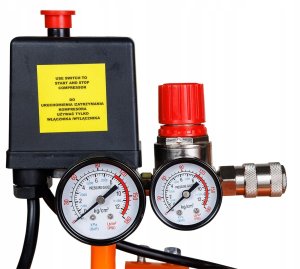 Sprężarka Neo Kompresor bezolejowy 50 l (12K022-1) 5