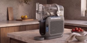 Maszynka do lodów Domo Maszyna 2w1 do lodów i napojów typu slush Humanas DualChill - szara 19