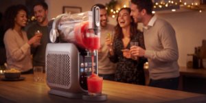 Maszynka do lodów Domo Maszyna 2w1 do lodów i napojów typu slush Humanas DualChill - szara 20