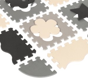 Rebel Mata edukacyjna dla dzieci, puzzle 150 x 150 cm z ramką (RBY-2250-16) 4
