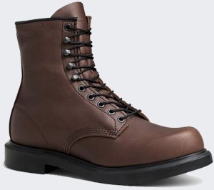 Red Wing Buty Red Wing SuperSole 8 Soft Toe Boot Dark Brown 2