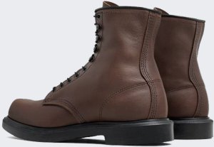 Red Wing Buty Red Wing SuperSole 8 Soft Toe Boot Dark Brown 4