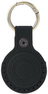 Mobile Origin MOBILE ORIGIN AIRTAG LEATHER KEYCHAIN A6, BLACK 4