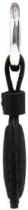 Mobile Origin MOBILE ORIGIN AIRTAG OUTDOOR LEATHER KEYCHAIN A7, BLACK 3